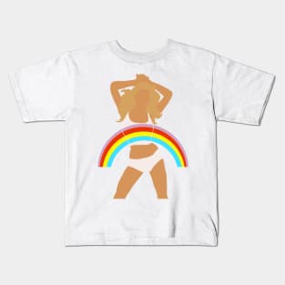 Mariah Carey Rainbow album cover (LGBT Pride, also!) Kids T-Shirt